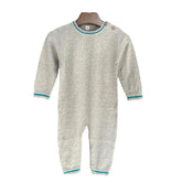 Grey Open Feet Romper